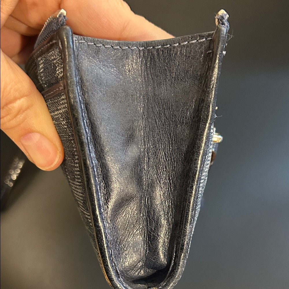 Coach Denim Legacy Y2K Wristlet Wallet - Picture 9 of 10